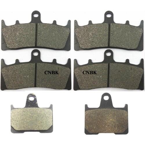 FL+FR+R Disc Brake Pads Set for SUZUKI 1400 GSX K1-7 GSX1400 2002 2003 2004 2005 2006 2001 - 2007