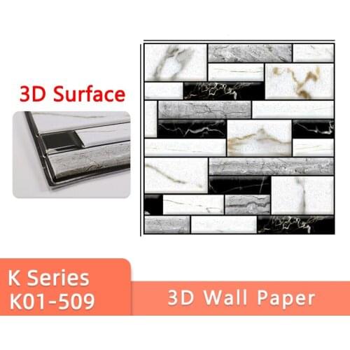 Sticker 3d Brick Wall Sticker Cover Foam Waterproof Kids Room Kitchen Wallpaper Diy Self-adhesive Decoration