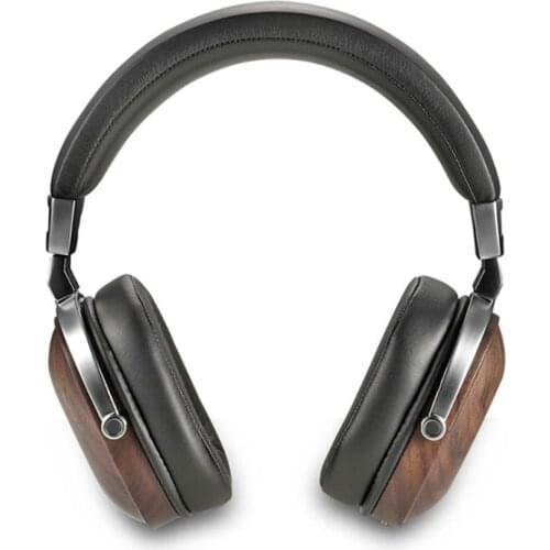 B8 Wearing Walnut Wood HIFI Fever Headphones 50mm Beryllium Dynamic High Fidelity Headphones Stereo Noise Cancelling Headphones
