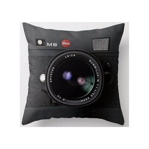 New Arrival Morimo Camera Vintage Style Custom Two Sides Square Zippered Super Luxury Printing Pillowcases Unique Multi Size