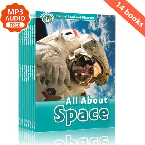 14books/set Oxford Read and Discover Level 6 In English Graded Reading Popular Science Books Oxford Reading Tree for Kids