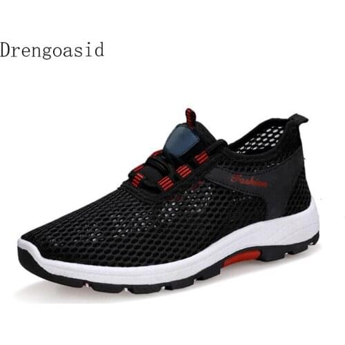 2019 Explosion Summer Fashion Net Surface Casual Mens Shoes High Quality Non-slip Soft And Comfortable Ventilation Couple shoes