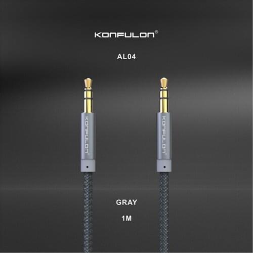 1M Braided Audio Aux Cable Jack for Car iPhone Headphone Mobile Phone 3.5 mm Male to Male Stereo Auxiliary Cable Cord Line Adapt