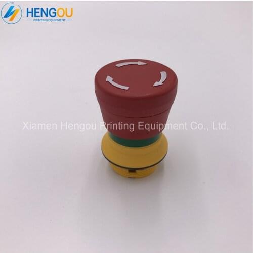 1 Piece Free Shipping Heidelberg CD102 SM74 SM52 Printing Machine Import Emergency Stop Switch A1.144.9129