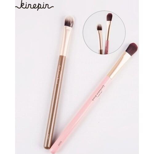1PC Eyeshadow Brush High Quality Brand Make Up Tools Nylon Hair 2 Colors Wood Handle Eye Shadow Ladies' Facial beauty tools
