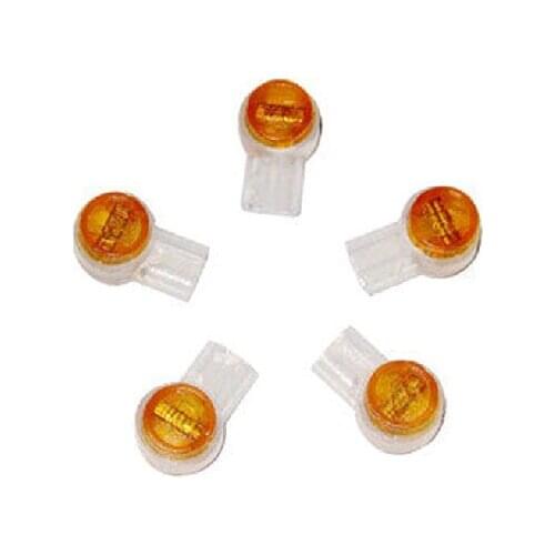 200PCS/bag K1 Telephone cable connection terminal connector, waterproof pole terminals, 2core K1 wiring terminals Free shipping