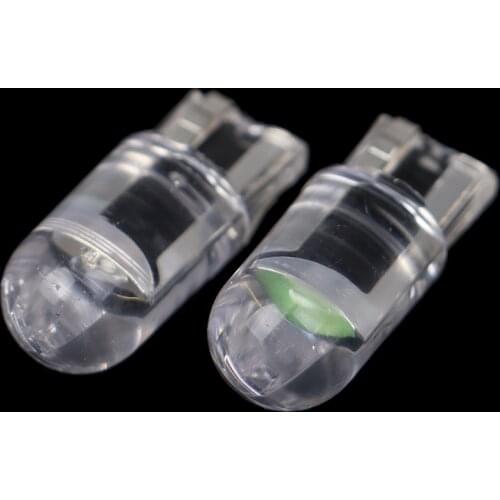 5Pcs T10 Glass Housing Light COB LED Bulb Car bulb Wedge Dome License Plate Lamp Dome door Light
