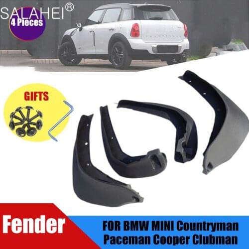 Car Mudflap For Mini Countryman R60 F60 2008-2021 MiNI Cooper R56 2008-2013 MINI Clubman 2010-2015 Fender Mud Flap Guard Splash