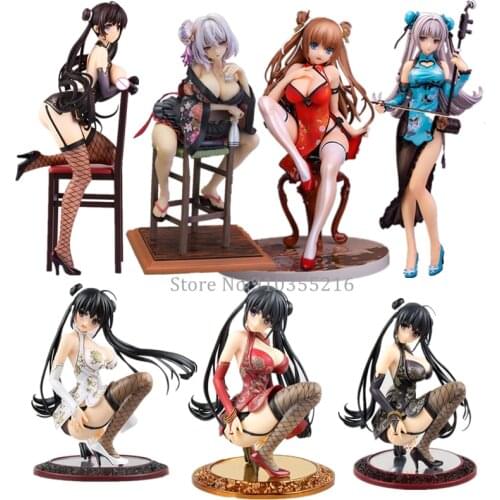 SkyTube Comic Aun Misaki Kurehito Hayasaki Koharu Kano Ebisugawa Dai-Yu Girls PVC Action Figure Toy Collection Doll Gifts