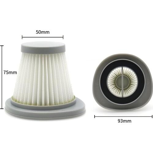 2pcs Free Shipping Vacuum Cleaner Accessories Filter Element For Deerma DX118C DX128C HEPA Filter