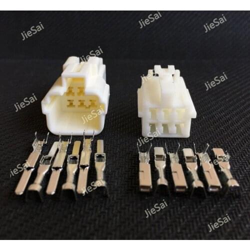 Female Male 6 Pin 7282-1068 7283-1068 Fuel Injector Automotive Connector