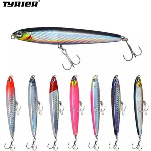 Pencil Sinking Fishing Lure Weights 10-24g Bass Fishing Tackle Lures Fishing Accessories Saltwater Lures Fish Bait Trolling Lure