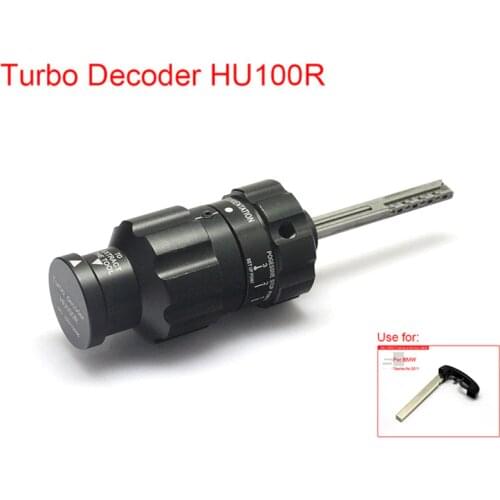 Hot HU100R V.2Auto Turbo Decoder Turbo Decoder for B-M-W Car Door Locksmith Tool