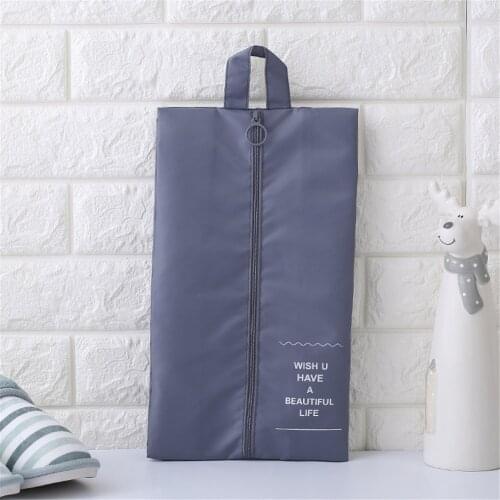 Hot Selling Waterproof Zipper Shoes Storage Bag Organizer Pouch Portable for Travel Laundry