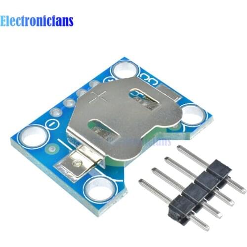 12mm Coin Cell Breakout Board Module CR1220 Button Battery Socket for Arduino Suitable for CR1220 Coin Battery High Quality