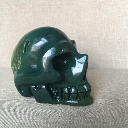 Natural Green agate quartz crystal for sale Stones and crystals home decoration decorative crystal skulls