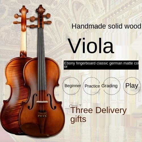 Viola test performance all solid wood handmade