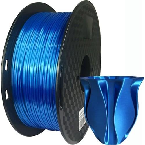 Silk Like 3D Print Filament 1.75mm PLA Silky Gold 1KG/0.5kg Feel Rich Luster Copper Golden Silver Printer Materials