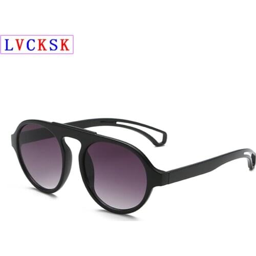 Fashion Classic Round Retro Punk Pilot Sunglasses Women Men Europe America Streetwear Spectacles Driving Eyeglasses UV400 L3