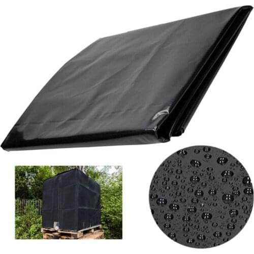 1000L Water Tank Protective Cover Waterproof Dustproof IBC Container Cover Sun Protection Foil Covers