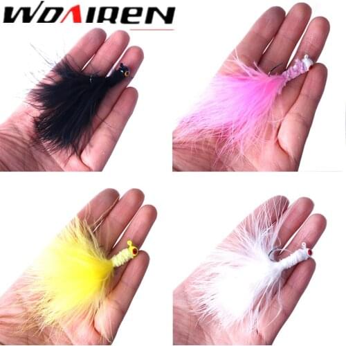 WDAIREN 5pcs/lot Bumblebee Fly Fishing Flies Trout Bass Bumble Bee size 10# Factory Customize Flies Lure Bait bee fishing peche