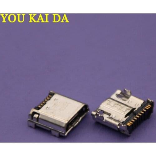 10pcs/lot for Samsung Galaxy Tab 3 P5200 Charger Micro USB Charging Port jack socket mini Connector replacement repair parts
