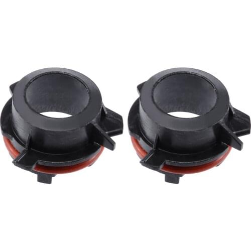 2PCS H7 Car Headlight Lamp HID Bulb Adapter Holder Conversion Base Fit For BMW E39 5 Series 1997-2003