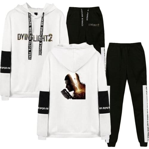 WAWNI Dying Light 2 Hoodie Suit Hot Game Clothes Two Piece Set Fashion Pullover Pants Unique Print Sets Cosplay Sweatshirt Suit