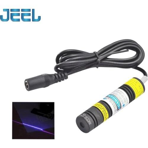 405nm 20 -300mW Blue Violet Line Focusable Laser Module Head Glass Lens ,Industrial Positioning Laser Aiming