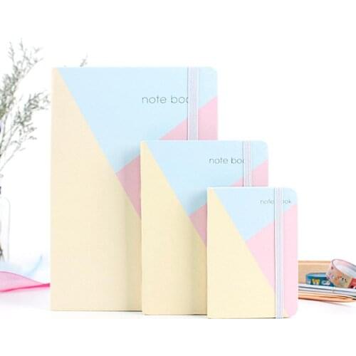 BG-593 Concise Fashion Bandage Vivid Color Portable Notepad (Random Color)