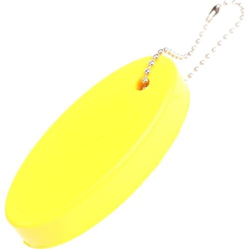 Buoyant Key Ring Tube Float Keychain For Surfing Kayak Swimming Water Sports