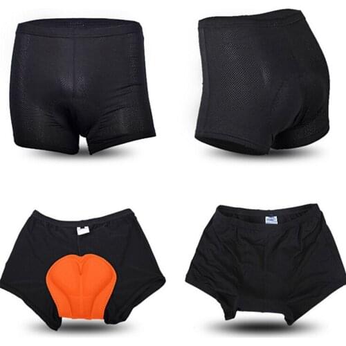 Breathable Cycling Shorts Cycling Underwear 3D Gel Pad Shockproof Bicycle Underpant MTB Road Bike Underwear Man Shorts