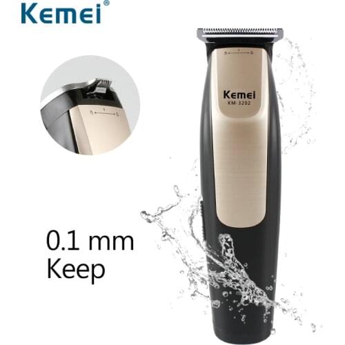 Kemei KM3202 Baldheaded hair trimmer Electric Hair Clipper Rechargeable Modelling Hair Trimmer Razor Cordless Adjustable Clipper