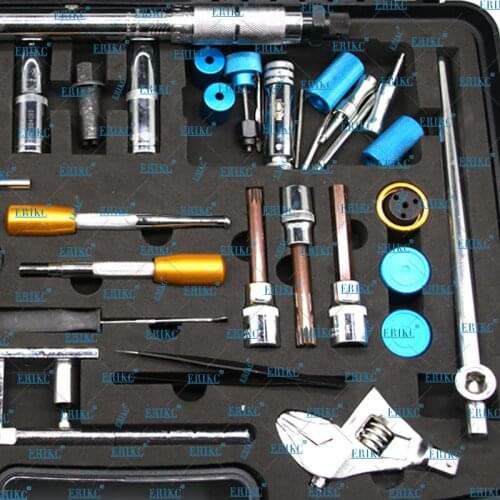 ERIKC Top Quality Injector Assy Disassemble Tools Diesel Injection Nozzle Repair kits E1024001