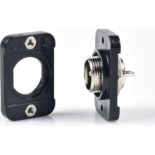 Inverter Welding Machine Aviation Socket Gx16 Plug Insulation Seat Mounting Hole Distance 30mm Welder Machine Accessories