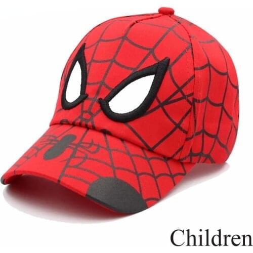 Fashion Cartoon Childrens Baseball Caps Summer Snapback hat Baby Boys Girls Mesh Cap gorras Adjustable Anime Breathable Sun Cap
