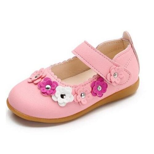 2020 new childrens shoes spring princess childrens clothing leather fashion girls childrens wear flat shoes girls