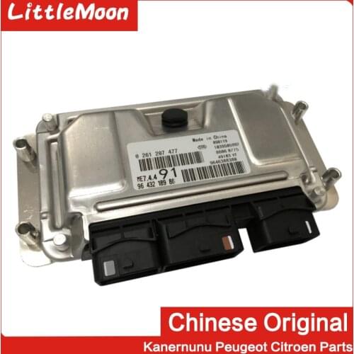 Original new engine computer engine electronic control unit ECU ME7.4.4 for Peugeot 206 207 307 Citroen C2 C3 Elyess