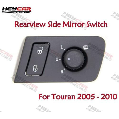 Rearview Side Mirror Switch For VW Touran 2005 - 2010