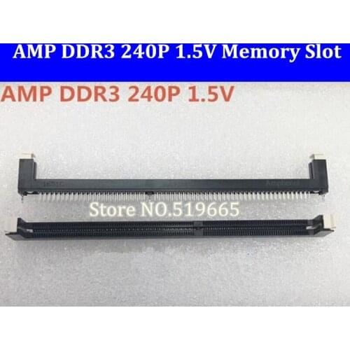DDR3 240P 1.5V memory slot socket for desktop computer