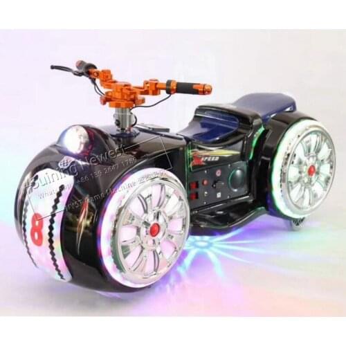 Mexico Like Amusement Device Playground Equipment Square Drive Battery Car Motorbike Moto Rides Simulator Game Machine