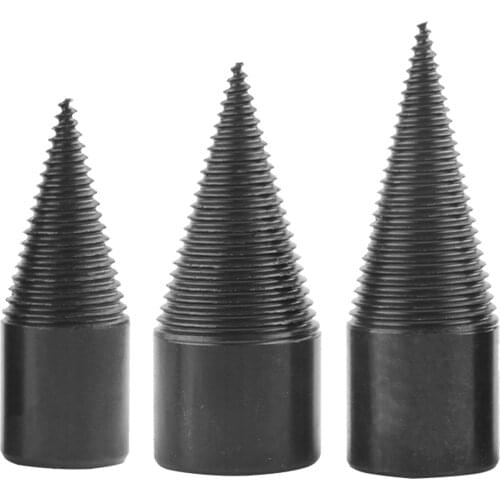 32/38/42mm Removable Firewood Drill Bit for Electric Drill Wooden Splitter Drill Screw