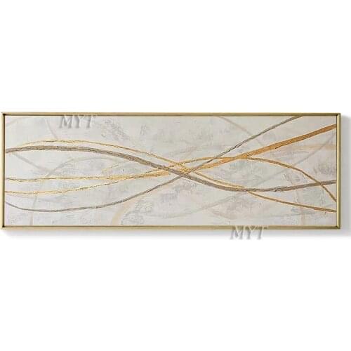 Made Up Of Lines Abstract Oil Painting Wall Art Home Decor Picture Modern Hand Painted Oil Painting On Canvas 100% Handpainted
