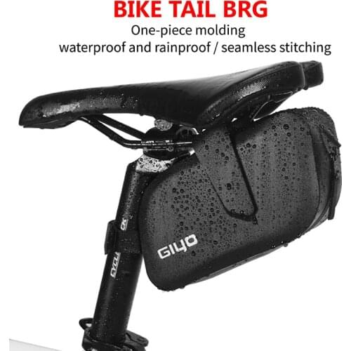 GIYO Rainproof Bicycle Saddle Bag Rear Seat Storage Bags For Bike MTB Road Bike Bag Pannier Cycling Bicycle Bag Bike Accessories