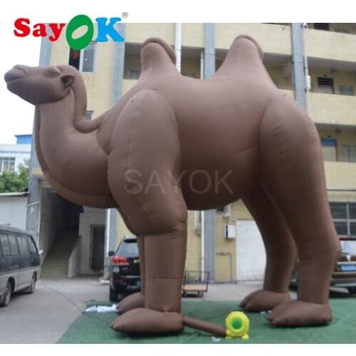 Outdoor Giant Inflatable Camel Inflatable Toy Camel Animal Model for Advertising Promotion (3m/5m/6m)