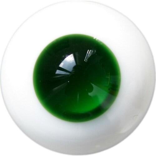 [wamami] 6mm 8mm 10mm 12mm 14mm 16mm 18mm 20mm 22mm 24mm Green Glass Eyes Eyeball BJD Doll Dollfie Reborn Making Crafts