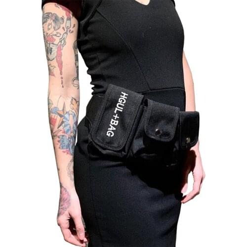 Unisex Fashion Oxford Fanny Waist Pack Belt Bag Man Women Multi-pocket Phone Bum Bag Casual Street Chest Bag Men Waist Pouch