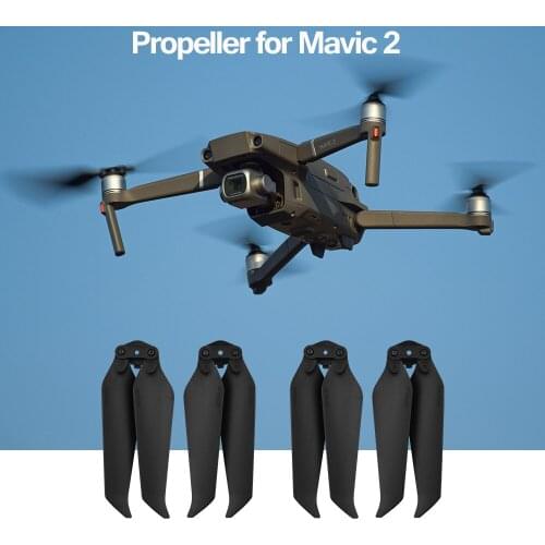 1/2/4 Pair Low-Noise Propellers for DJI Mavic 2 Foldable Noise Reduction Propellers Blade Nylon Fiber for Mavic 2 Accessory