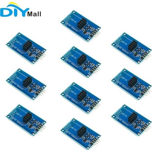 10pcs ESP8266 ESP-01 Serial WiFi Wireless Adapter Module DC3.3V 5V for Arduino