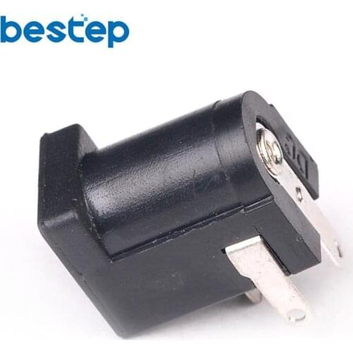 10PCS DC Power 5.5*2.1mm DC-005 Power Socket DC Power Supply Jack Socket 5.5X2.1mm